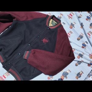 1992 Vintage Polo Scribble Bomber Jacket
